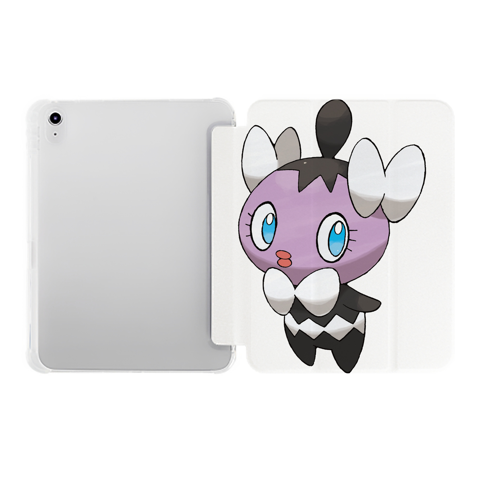 （画像用） ポケットモンスター Pokémon IPad ケース ペン収納付き 三つ折りスタンド PUレザー×シリコン 対応機種9.5/10.5/10.9インチ